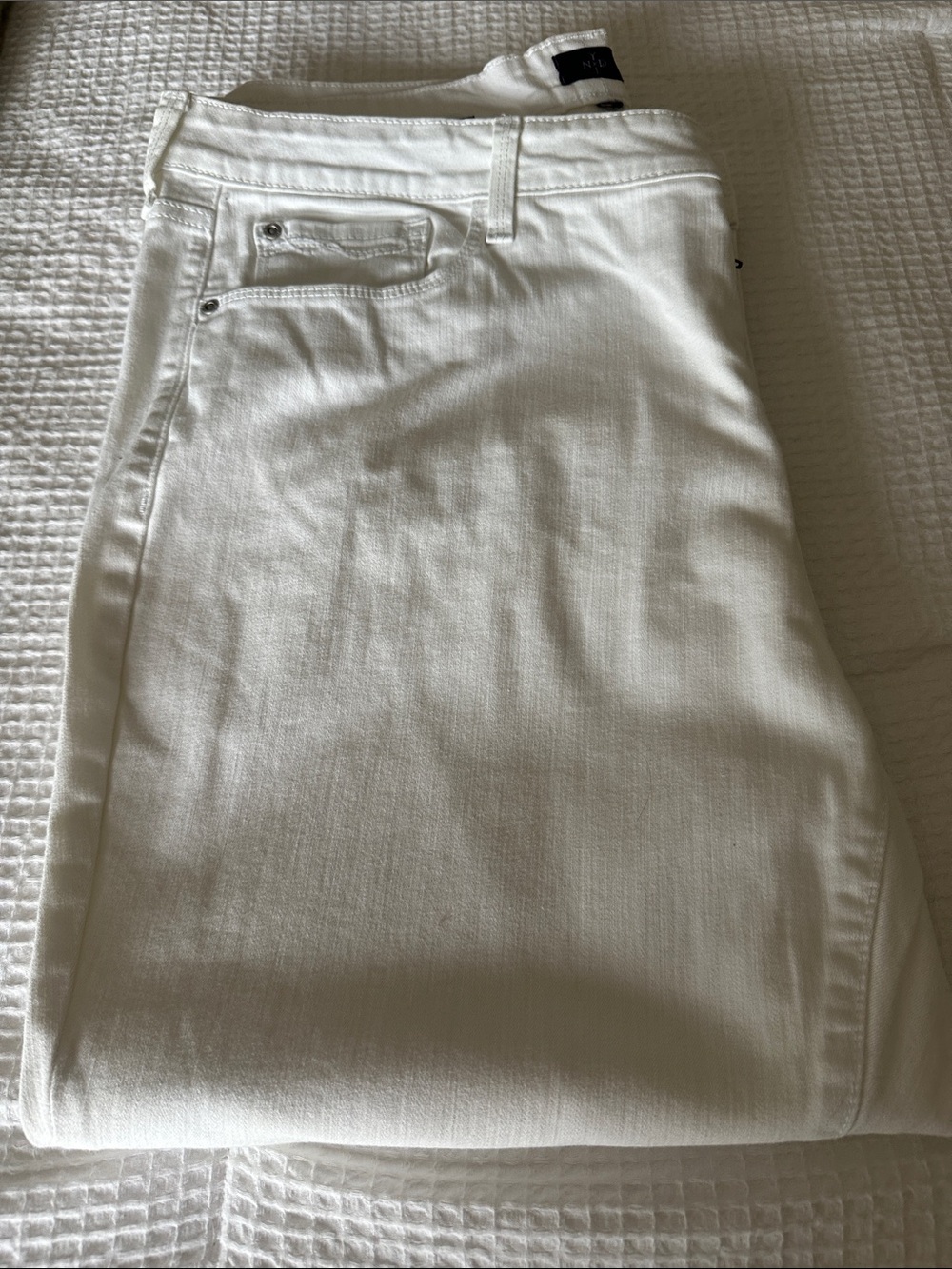 NYDJ White Denim Jeans